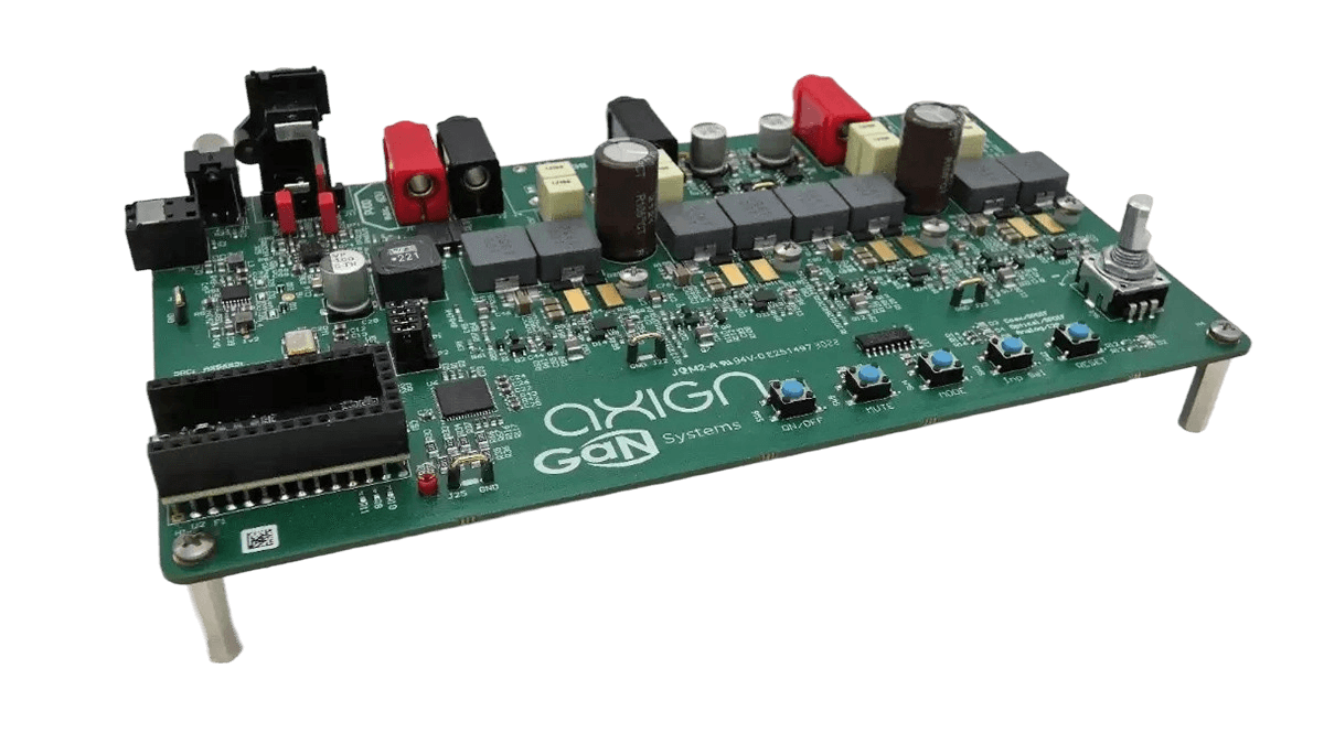 GaN Systems and Axign amplifier board